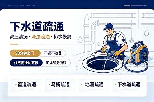 峨眉山下水道疏通